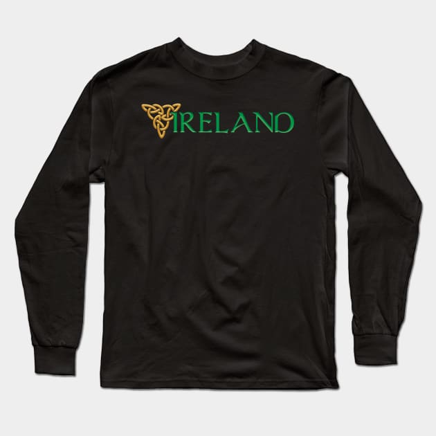 Ireland Long Sleeve T-Shirt by Miranda Nelson